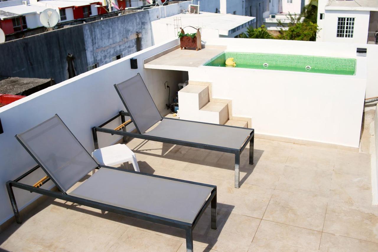 Comodo Cuarto, Jacuzzi Rooftop, Ac Cancún Extérieur photo