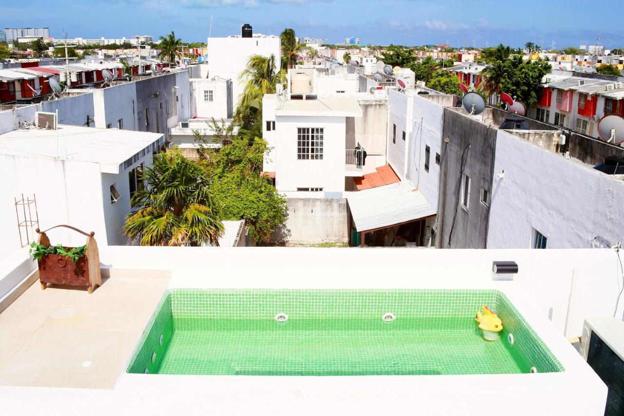 Comodo Cuarto, Jacuzzi Rooftop, Ac Cancún Extérieur photo